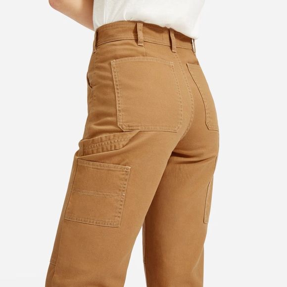 Everlane Pants - Everlane Carpenter Pants in Golden Brown